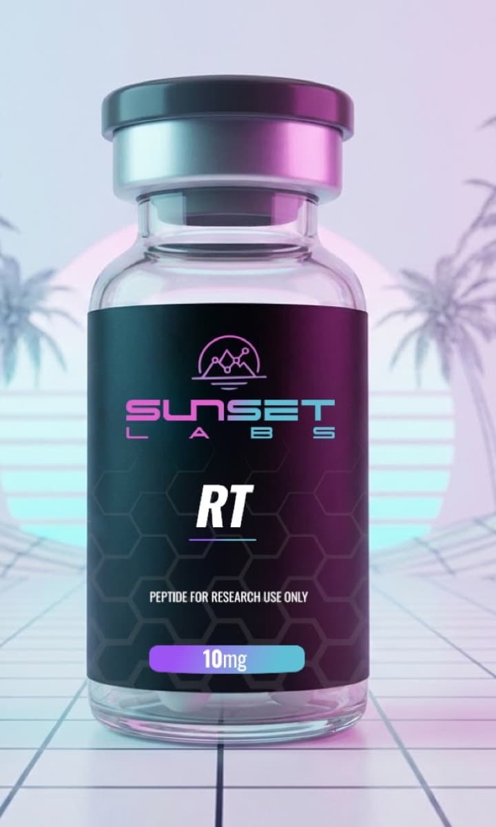 Retatrutide 10 mg research vial — SUNSET LABS