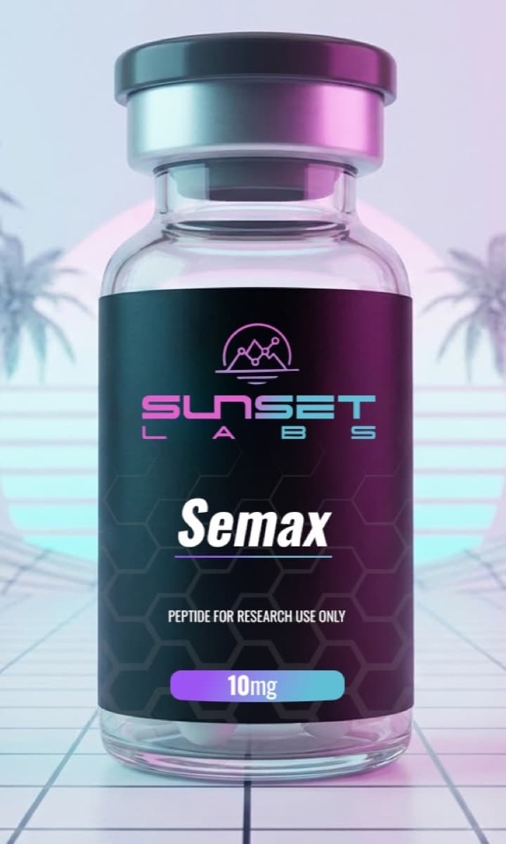 Semax 10 mg research vial â SUNSET LABS